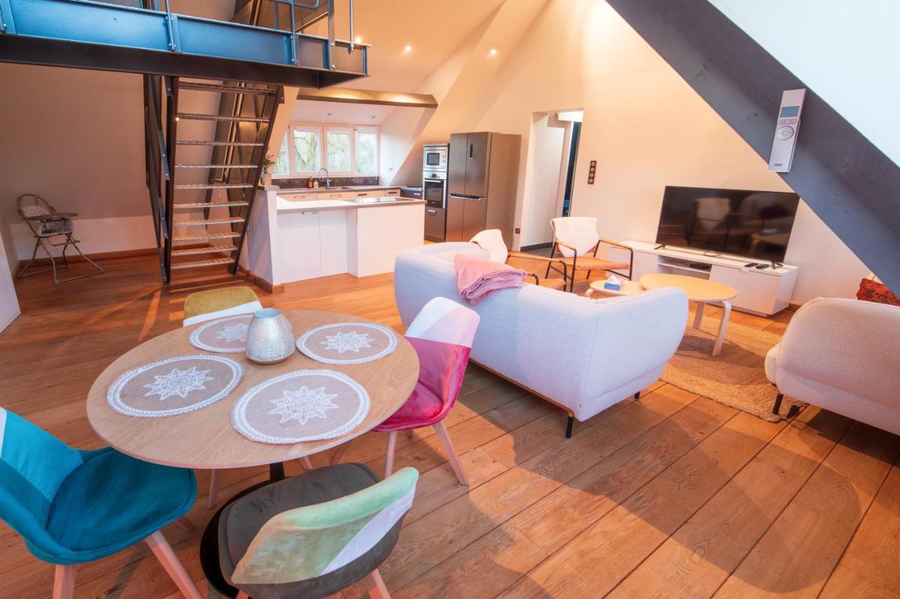 Loft Les Deux Cedres Avec Vue Panoramique Apartment Charleville-Mezieres Bagian luar foto